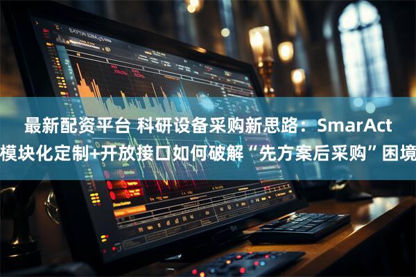 最新配资平台 科研设备采购新思路：SmarAct模块化定制+开放接口如何破解“先方案后采购”困境